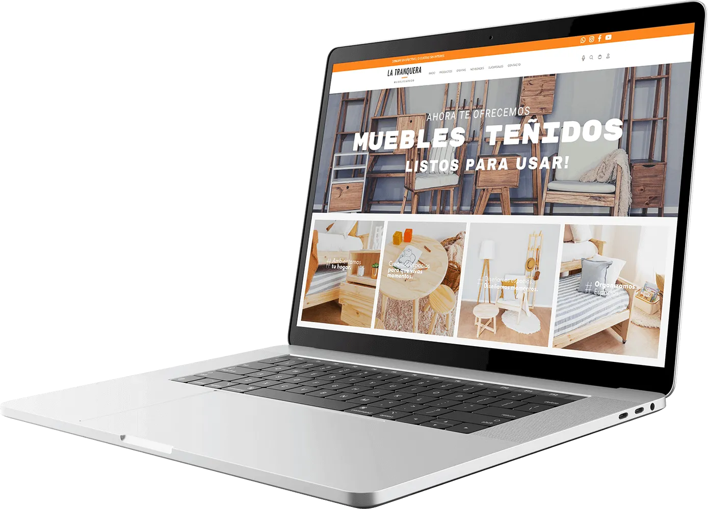 Tienda online de calidad en notebook